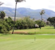 The 402-yard par-4 16th is one of the tougher holes on the Kai Course at Kaanapali Resort on Maui.
